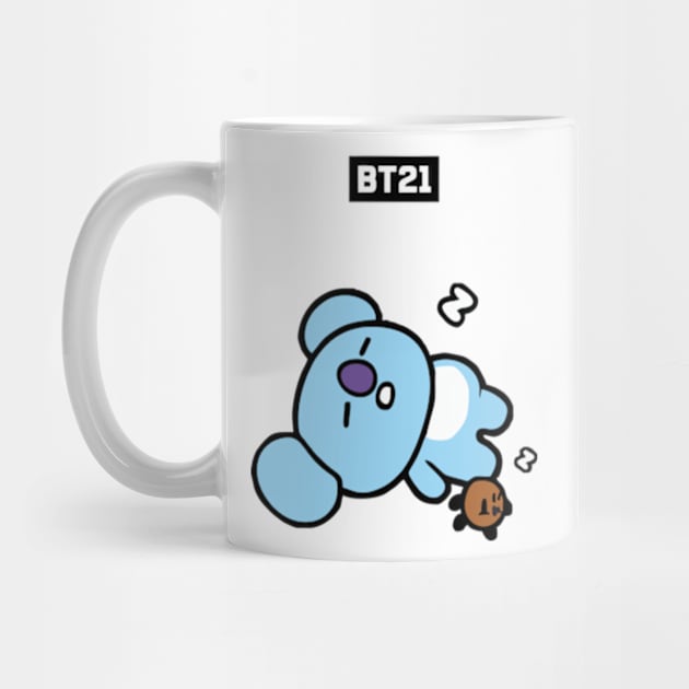 bt21 bts exclusive design 43 by Typography Dose